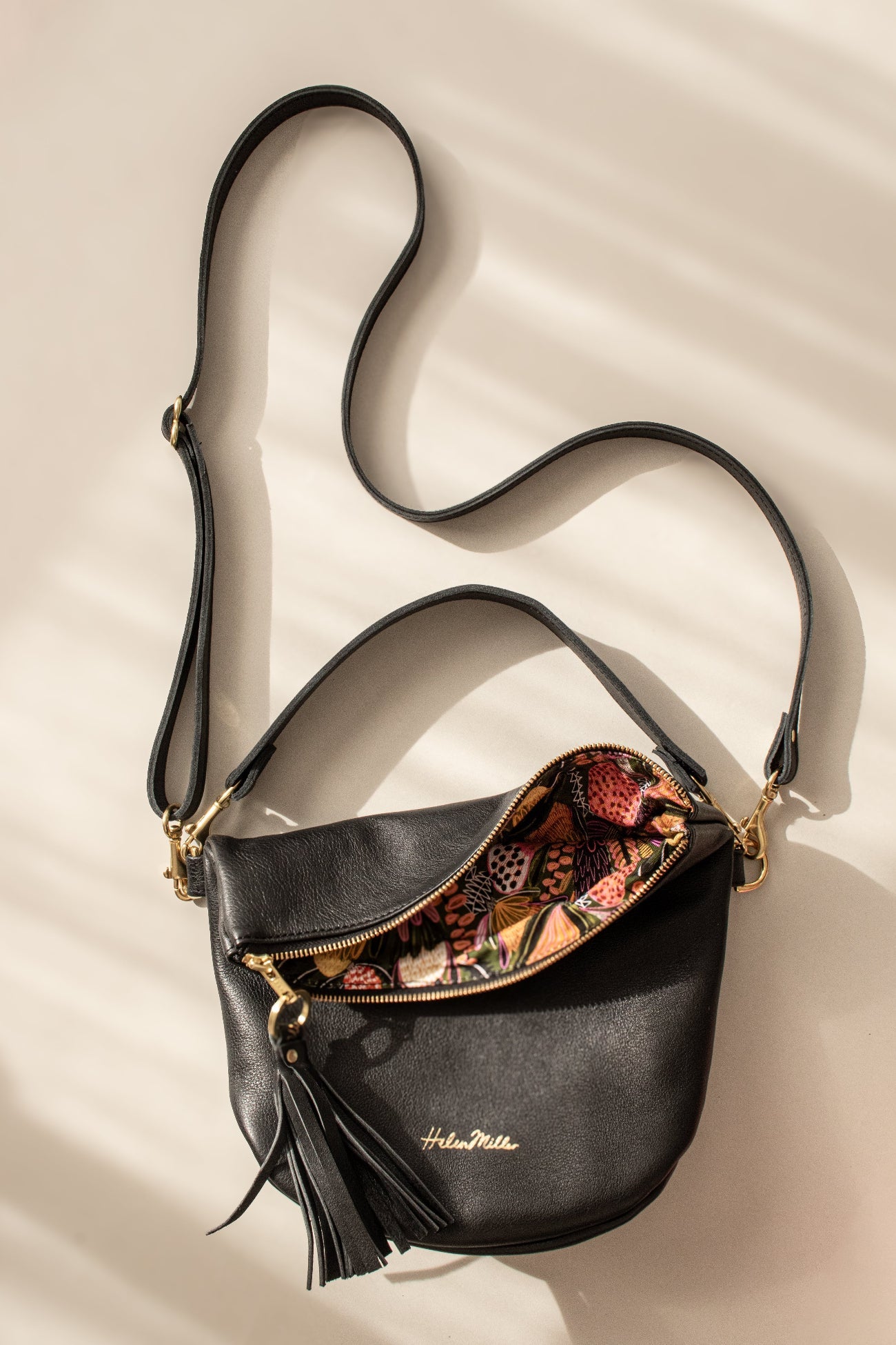 Ready to ship - Mini Slouch - Black - Helen Miller
