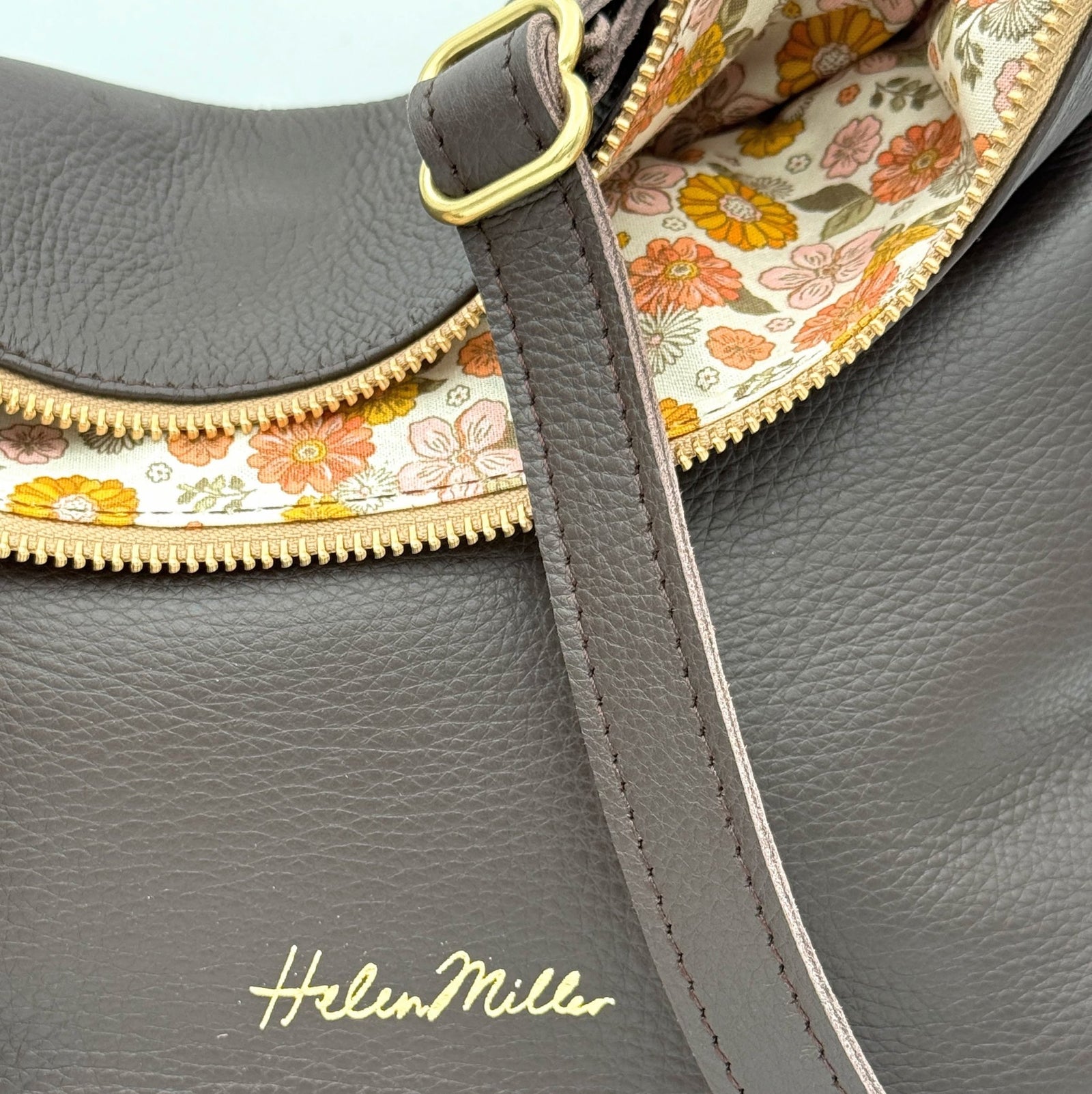 Ready to ship - Mini Slouch - Cocoa - Helen Miller