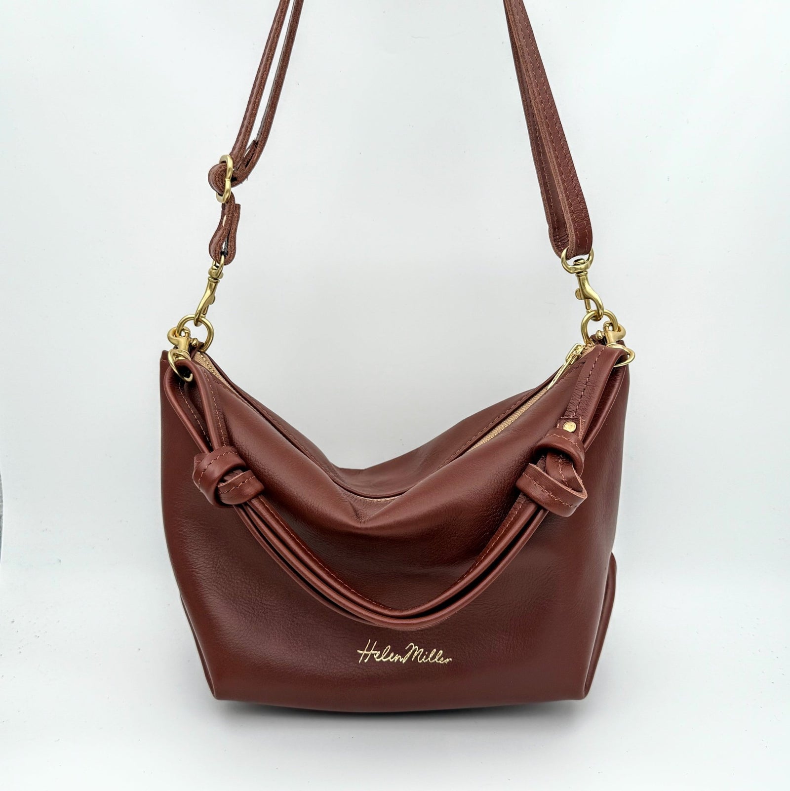 Ready to ship - Mini Tuck - Chestnut - Helen Miller