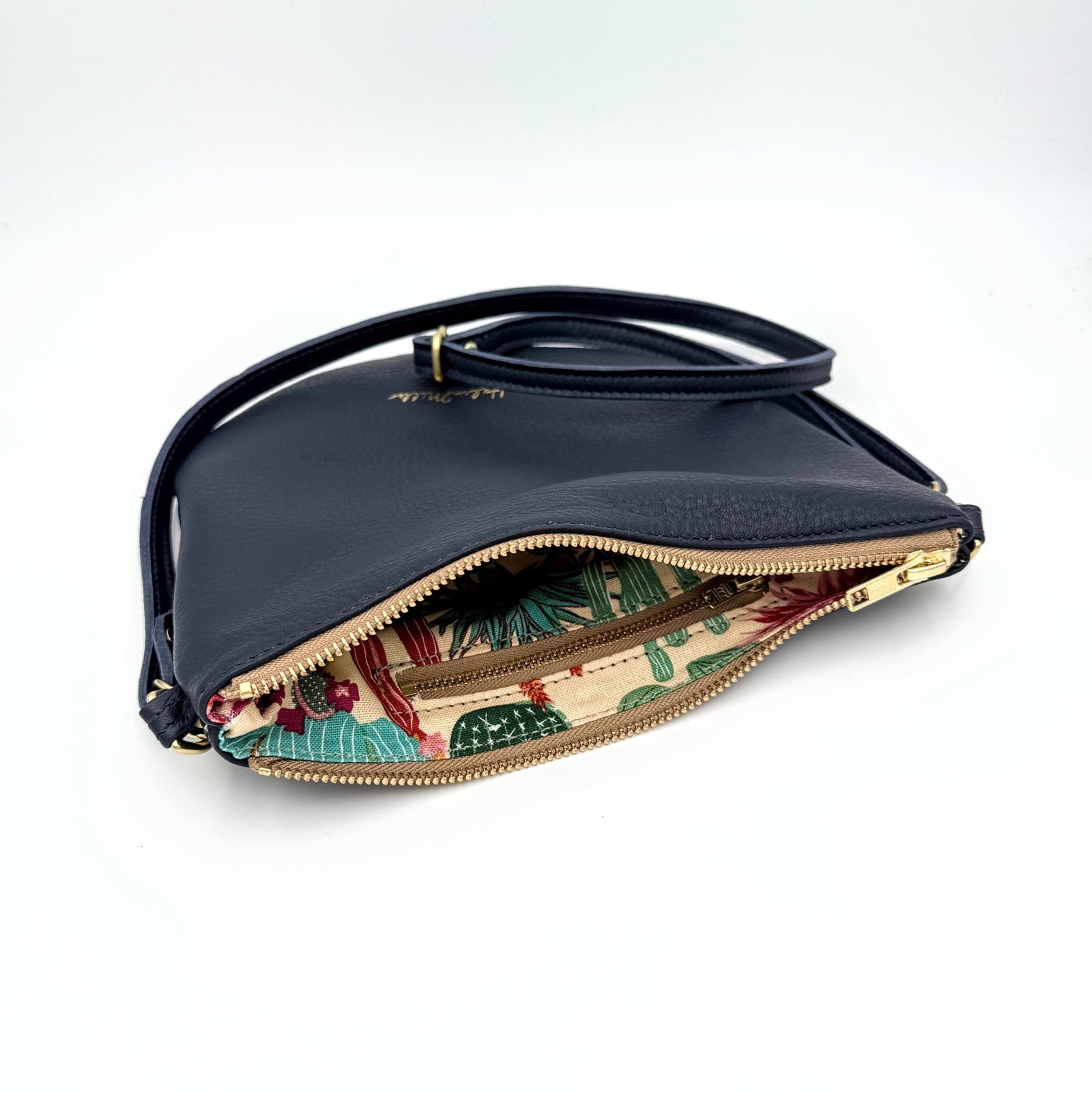 Ready to ship - party pouch - navy - Helen Miller