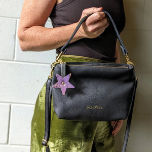 Grab 'n' Go - Helen Miller - Crossbody bag - Shoulder bag - womens bag - leather handbag - small leather bag - NZ Made