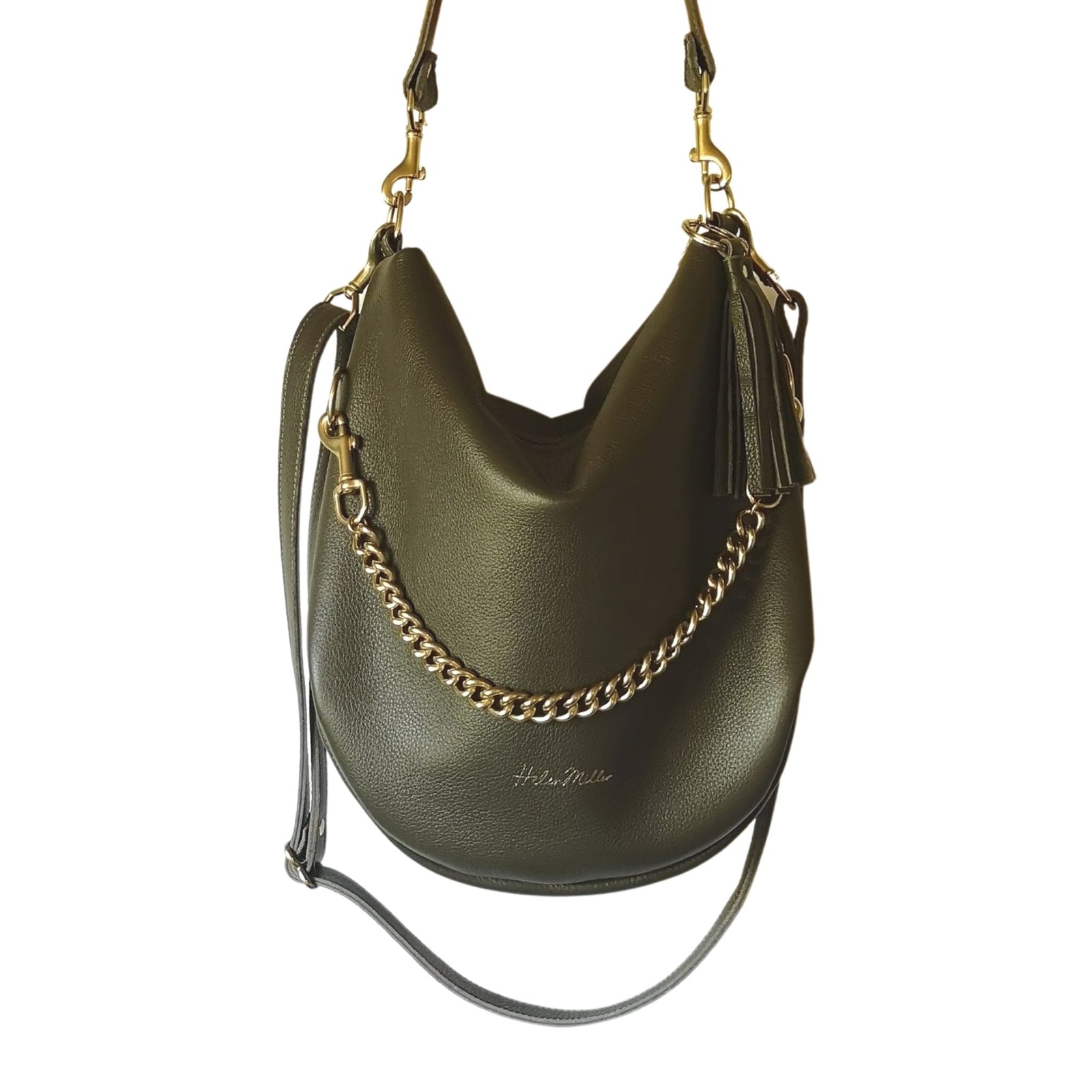 Mega Slouch - Helen Miller - Hand Made bag - Womens handbag - Leather handbag - Crossbody women's leather bag - shoulder bag