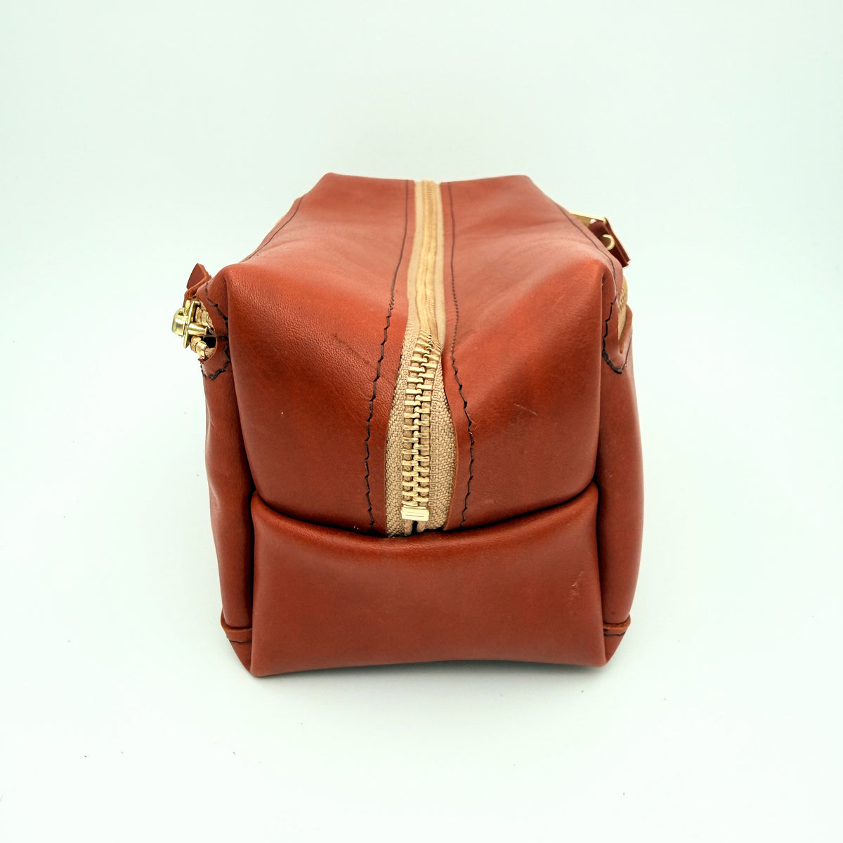 COLLECTIVE - Utility box bag - Burnt orange