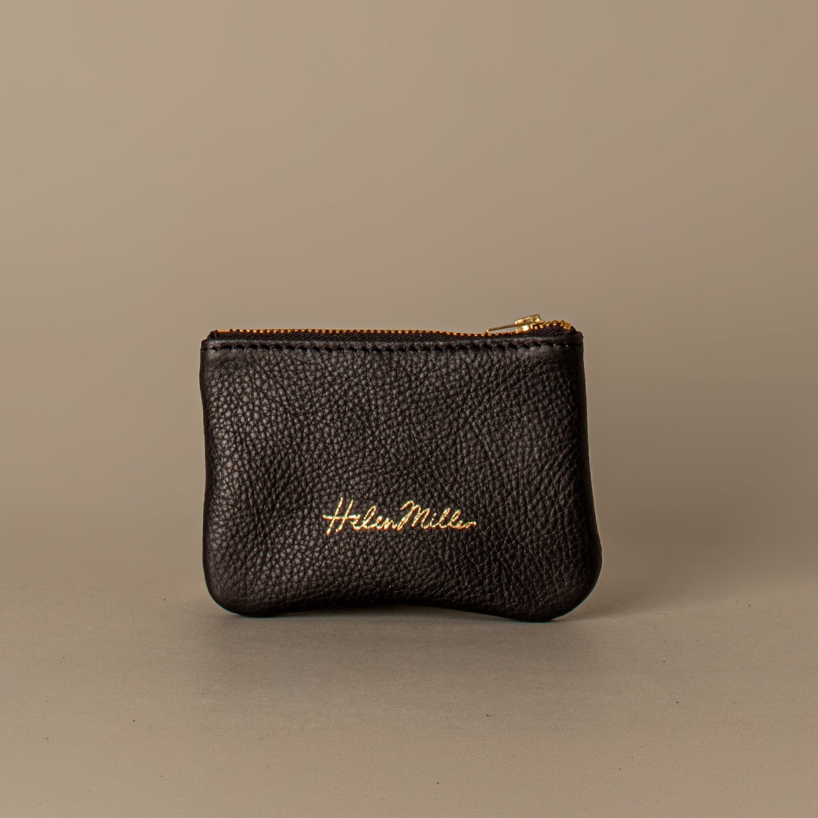 Leather wallet purse , card coin. nz made 

