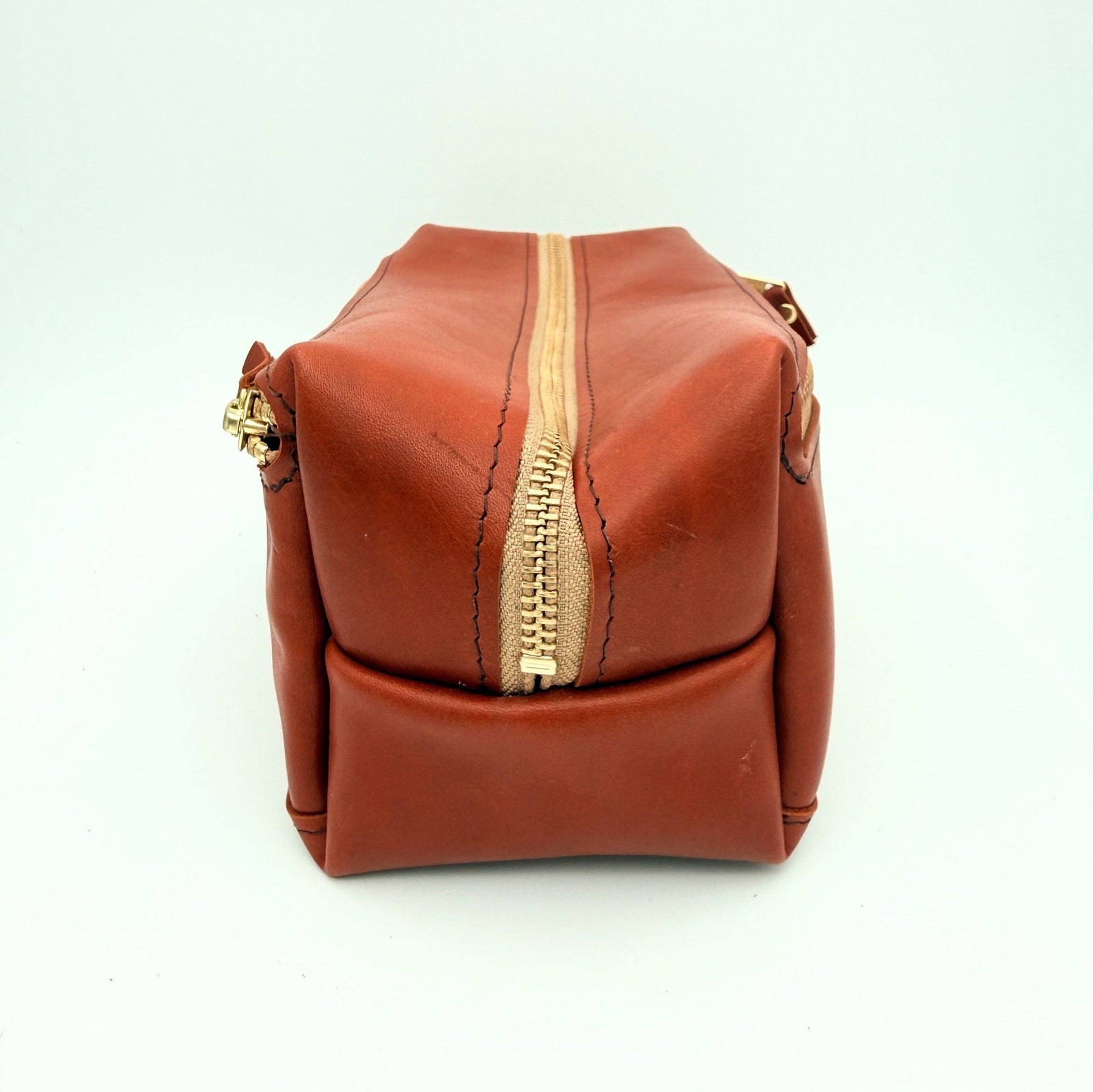 COLLECTIVE - Utility box bag - Burnt orange - Helen Miller