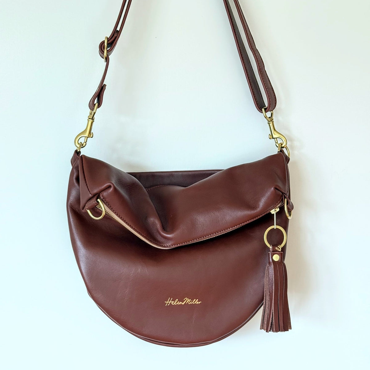 Ready to ship - Mega slouch - Chestnut - Helen Miller