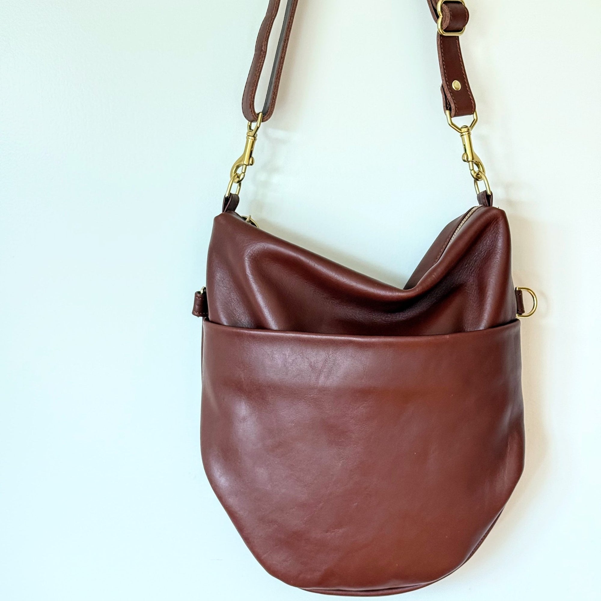 Ready to ship - Mega slouch - Chestnut - Helen Miller