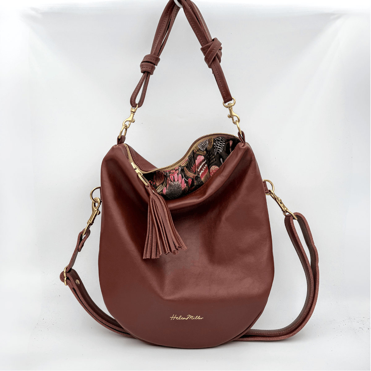 Ready to ship - Mega slouch - Chestnut - Helen Miller