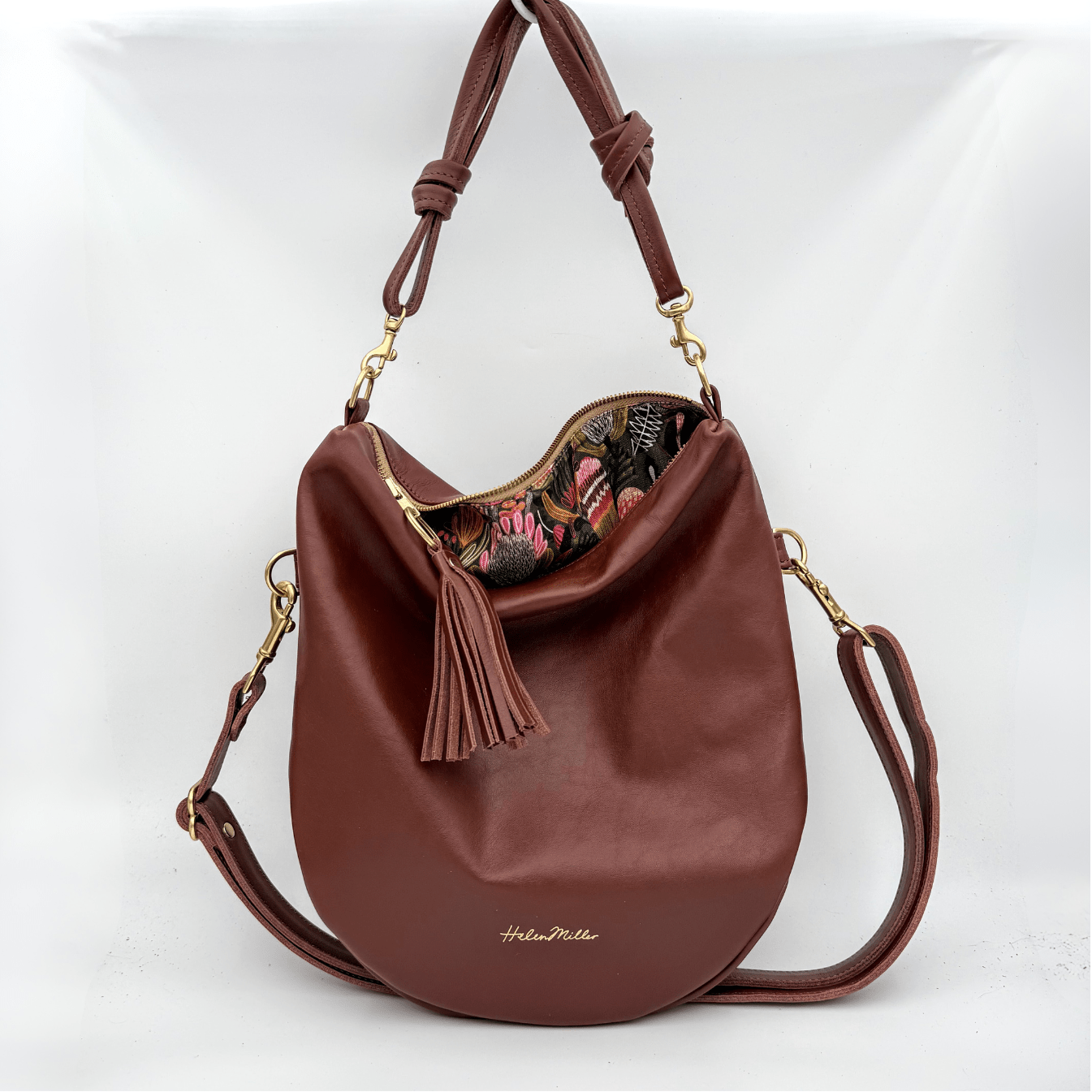 Ready to ship - Mega slouch - Chestnut - Helen Miller