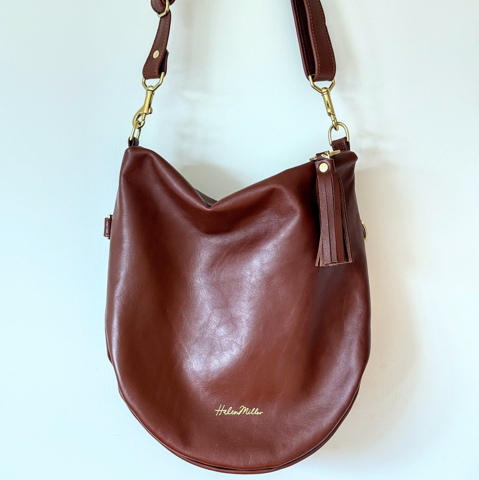 Ready to ship - Mega slouch - Chestnut - Helen Miller