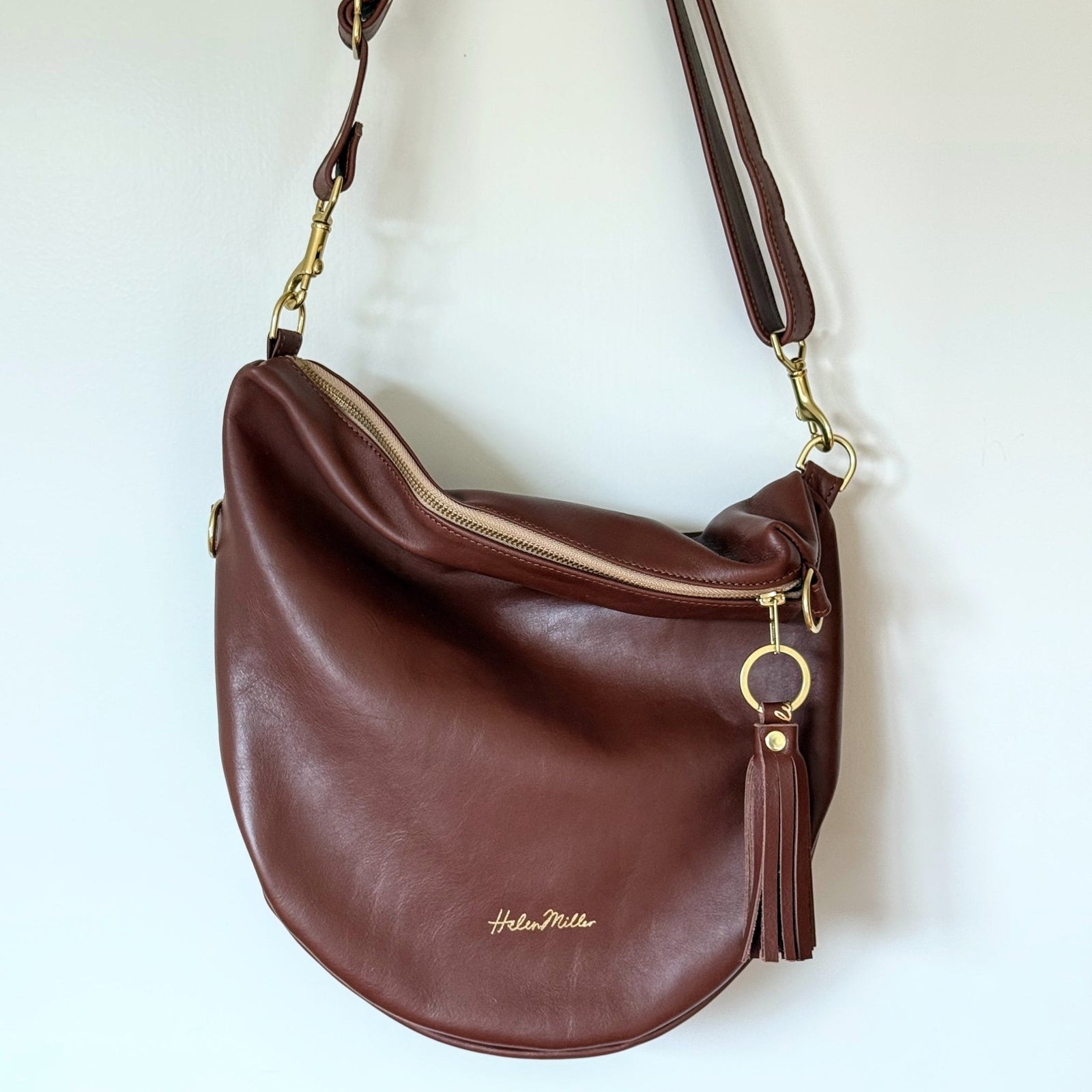 Ready to ship - Mega slouch - Chestnut - Helen Miller