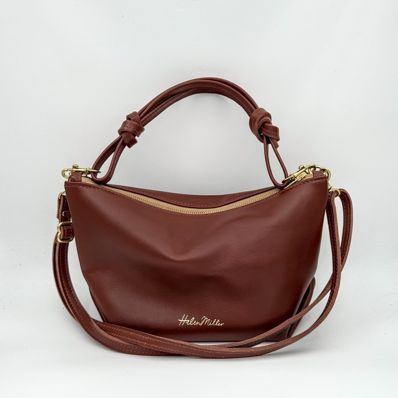 Ready to ship - Mini Tuck - Chestnut - Helen Miller