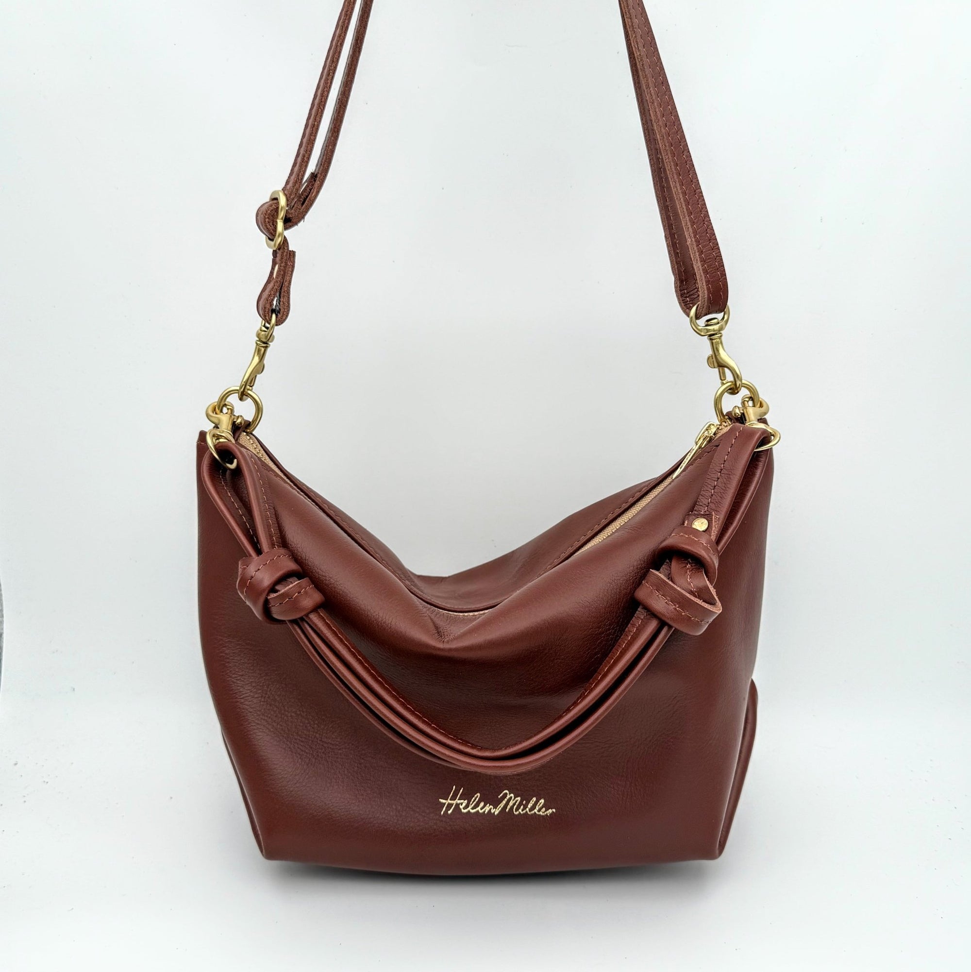 Ready to ship - Mini Tuck - Chestnut - Helen Miller