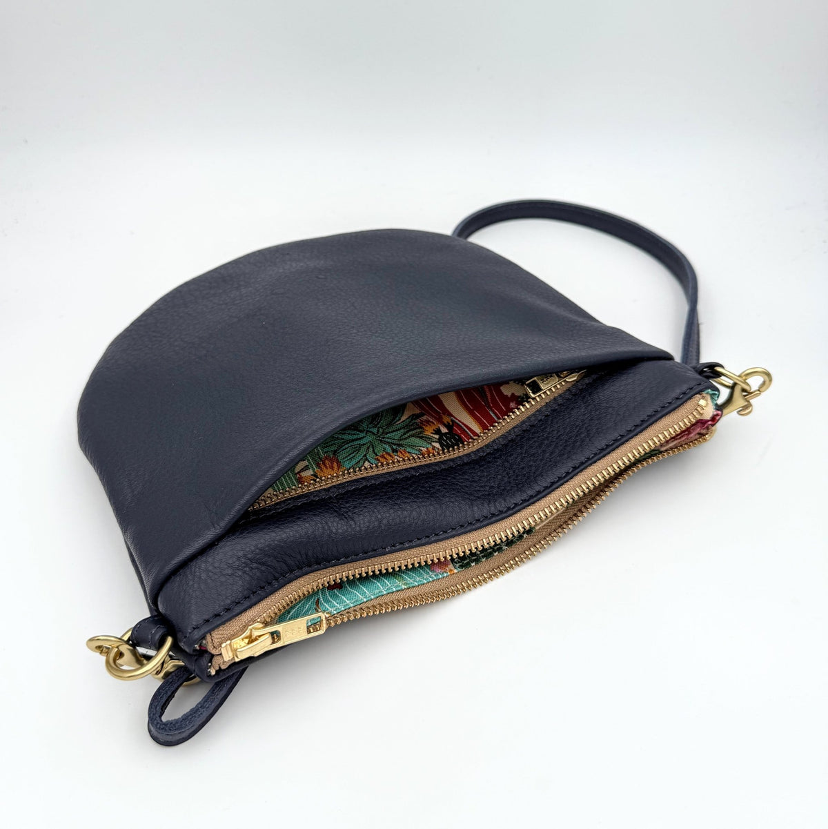 Ready to ship - party pouch - navy - Helen Miller