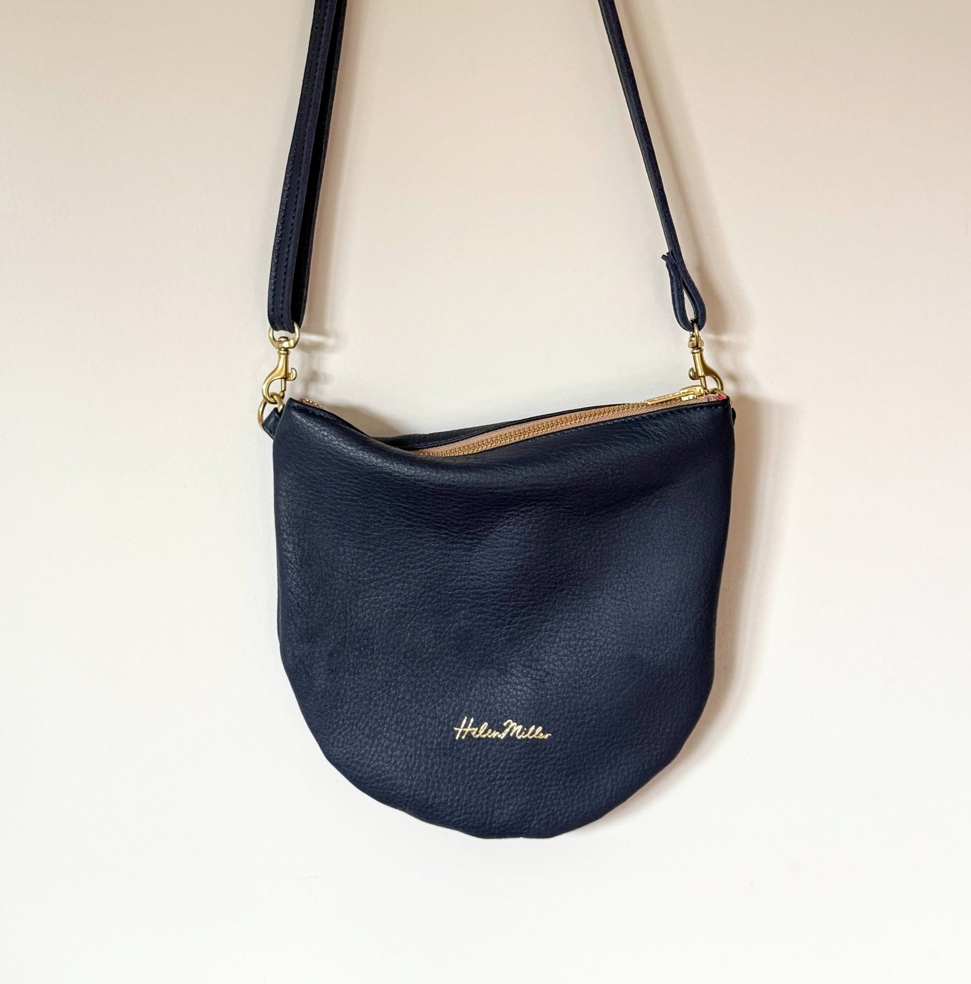 Ready to ship - party pouch - navy - Helen Miller