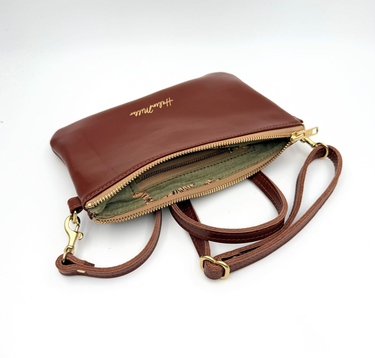 Ready to ship - Zippette - Chestnut - Helen Miller