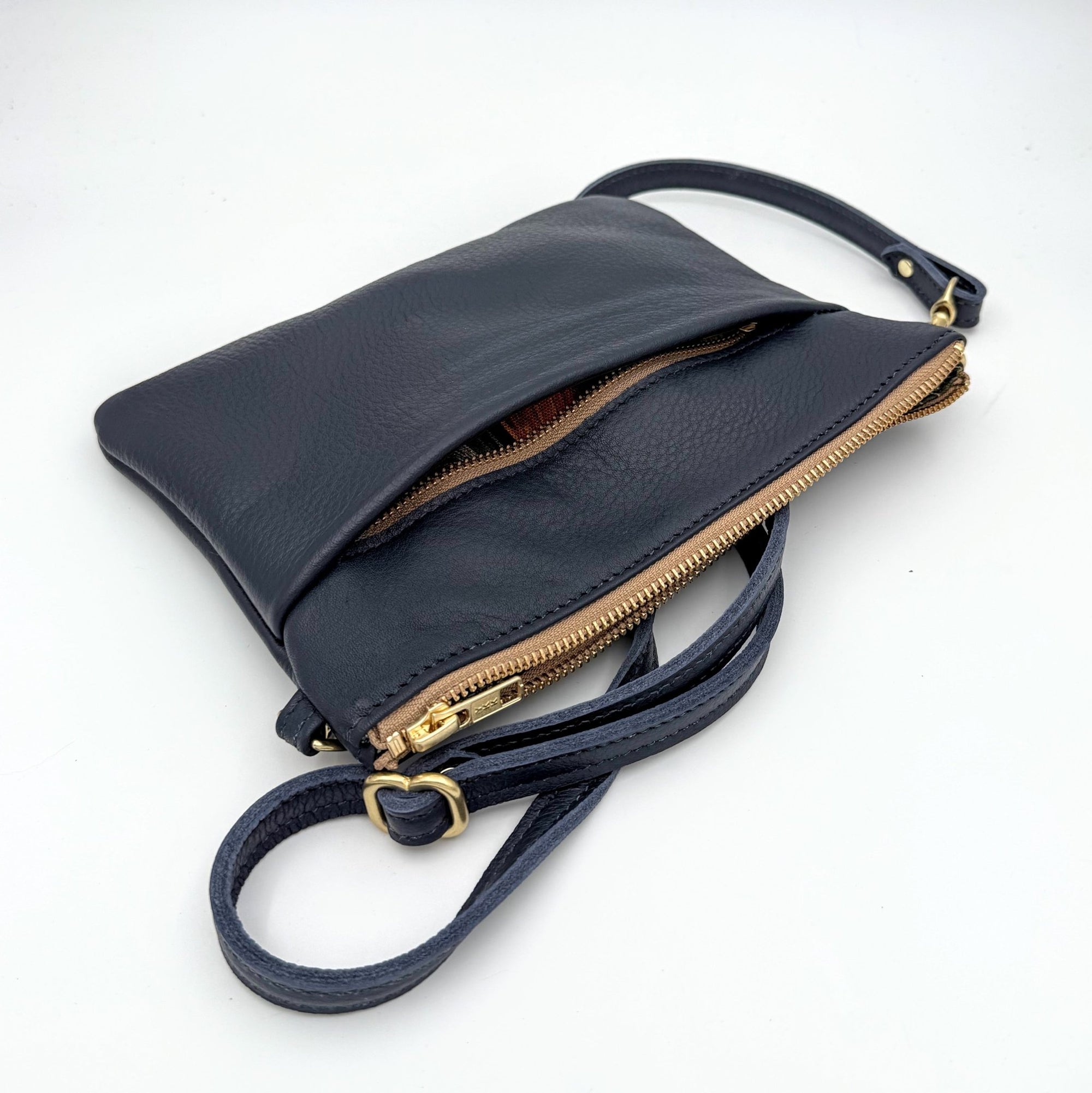 Ready to ship - Zippette - Navy - Helen Miller