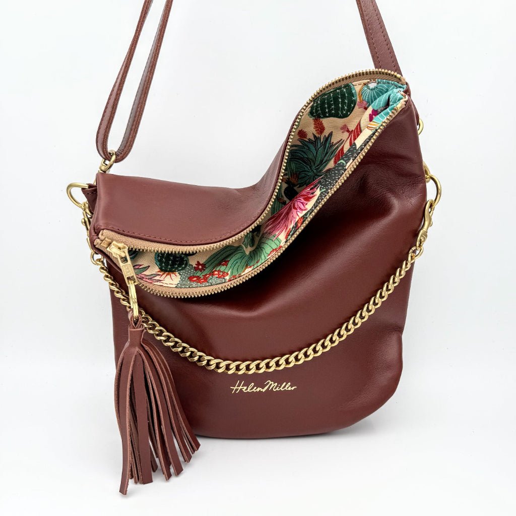 SALE - Mini Slouch - Chestnut - Helen Miller