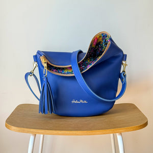 SALE - Mini Slouch - Cobalt - Helen Miller