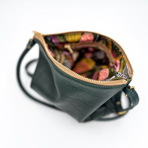 SALE - Party Pouch - Bottle green - Helen Miller
