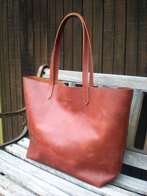 Carry All Tote - Helen Miller - Tote - Baby bag - Hand Made bag - laptop bag - Tote Bag - Leather - Leather tote bag