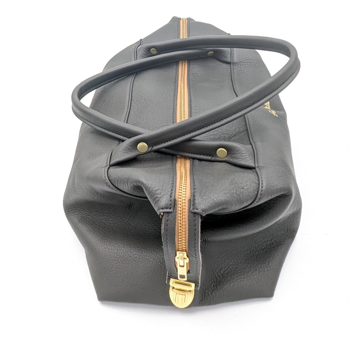 Doctors bag - Helen Miller - Large leather shoulder bag - Handbag for women - leather carry on bag - Made in NZ - Custom
