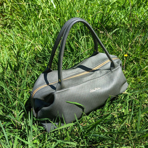 Doctors bag - Helen Miller - Large leather shoulder bag - Handbag for women - leather carry on bag - Made in NZ - Custom