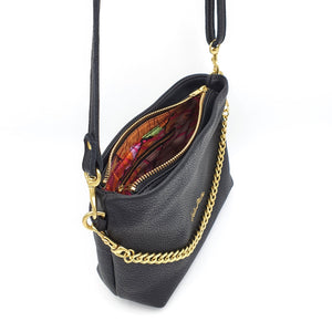 Grab 'n' Go - Helen Miller - Crossbody bag - Shoulder bag - womens bag - leather handbag - small leather bag - NZ Made