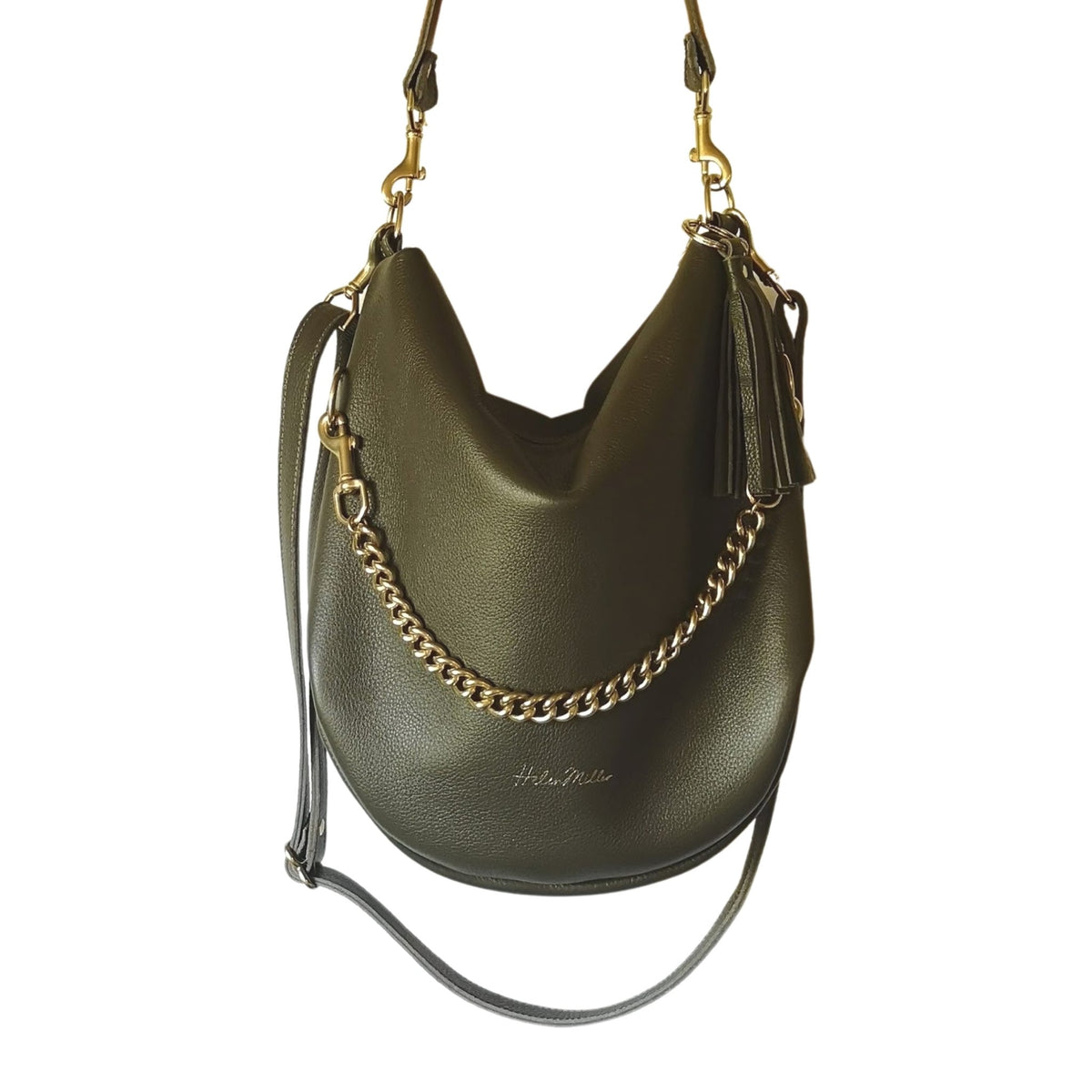 Mega Slouch - Helen Miller - Hand Made bag - Womens handbag - Leather handbag - Crossbody women's leather bag - shoulder bag