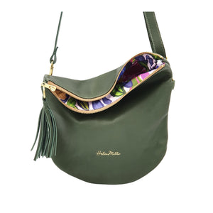 Mini Slouch - Helen Miller - Made in New Zealand - Leather Bag - Shoulder bag - Cross body bag - women's bag - handbag