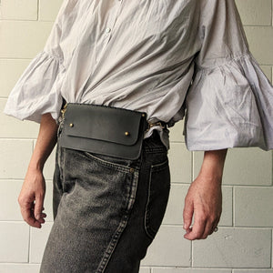 Phone pouch- Belt bag - Helen Miller - belt bag - phone bag - horse riding bag - equestrian phone pouch - leather phone bag