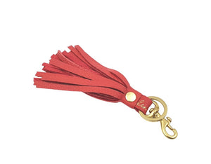 Tassels - Helen Miller - key ring - key clip - leather tassel - leather key - nz made